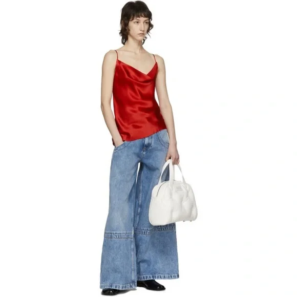 Maison Martin Margiela Light Blue Wide-Leg Jeans - Picture 2 of 8